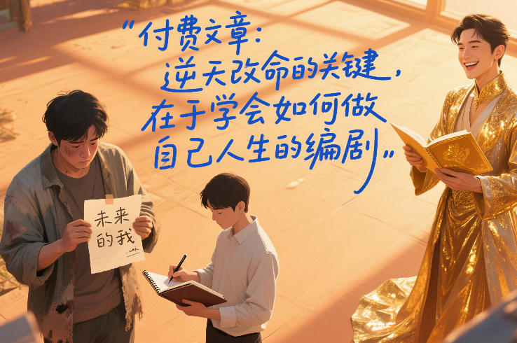 付费文章：逆天改命的关键，在于学会如何做自己人生的编剧-尤课网创