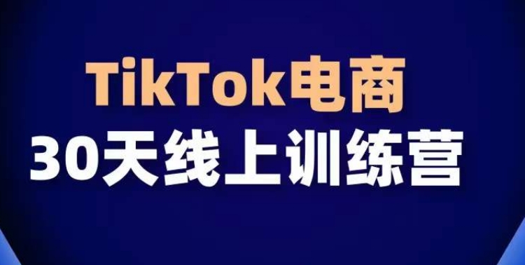 TikTok电商带货30天线上课，不可错过的全球流量洼地！-尤课网创