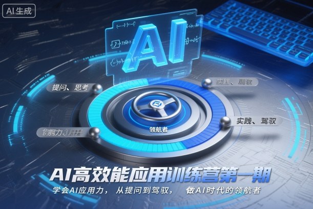 AI高效能应用训练营第一期，学会AI应用力，从提问到驾驭，做AI时代的领航者（更新）-尤课网创