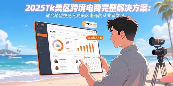 （15807期）2025Tk美区跨境电商完整解决方案：适合希望快速入局美区电商的从业者学习-尤课网创