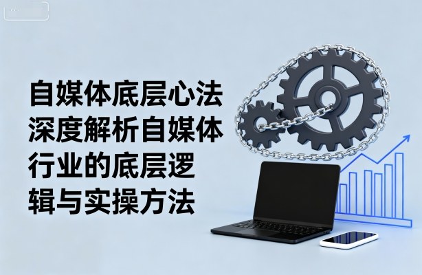自媒体底层心法，深度解析自媒体行业的底层逻辑与实操方法-尤课网创