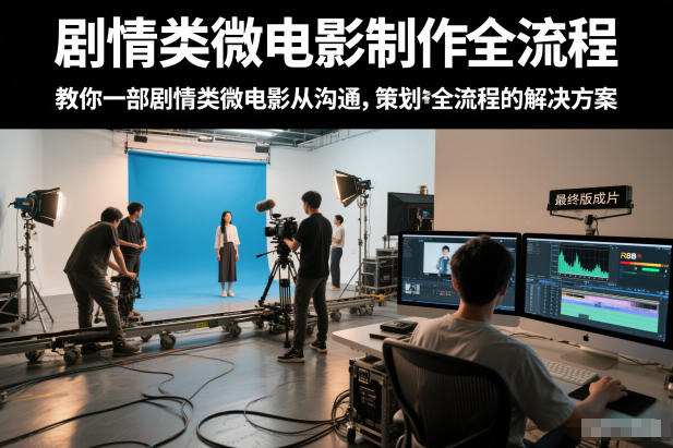 剧情类微电影制作全流程，教你一部剧情类微电影从沟通，策划到拍摄制作全流程的解决方案-尤课网创