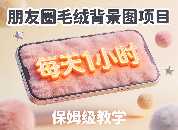 朋友圈动态背景图项目，每天1小时，实战保姆级教学【第二期】-尤课网创