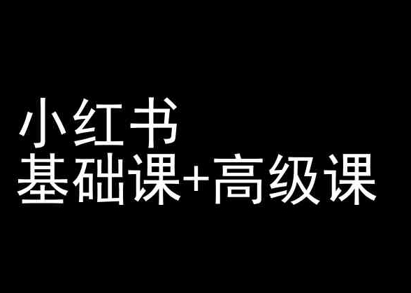 小红书基础课+高级课-小红书运营教程-尤课网创