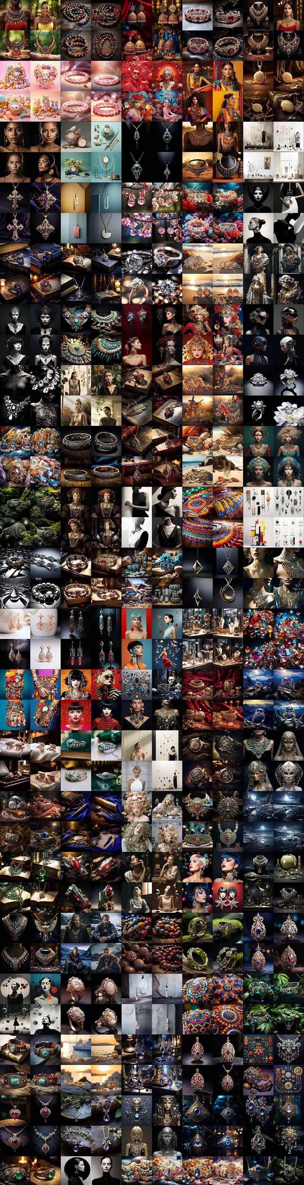 (17272期)460+专业Midjourney珠宝摄影AI提示词+成效果图,戒指/项链/耳环/手链/宝石/及奢侈配饰等全品类 (17272期)460+专业Midjourney珠宝摄影AI提示词+成效果图,戒指/项链/耳环/手链/宝石/及奢侈配饰等全品类