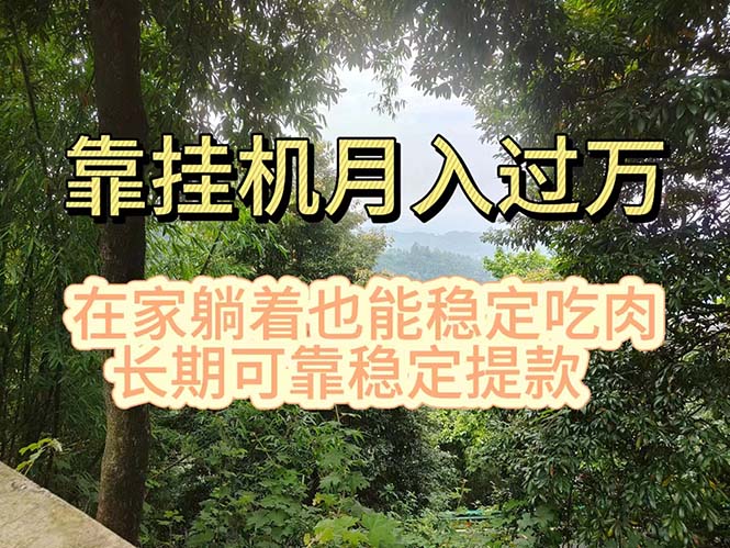 （11144期）挂机掘金，日入1000+，躺着也能吃肉，适合宝爸宝妈学生党工作室，电脑…-尤课网创