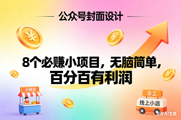 （17333期）8个必赚小项目，无脑简单，百分百有利润，副业首选，日入300+-尤课网创