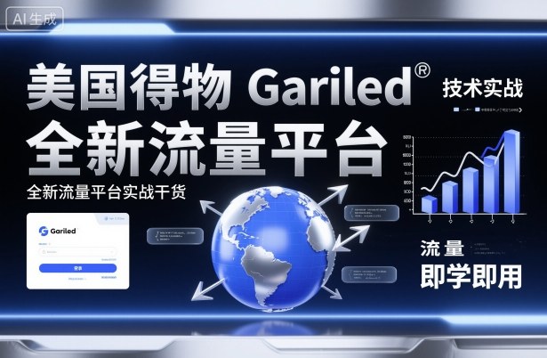 美国得物Gariled技术实战，全新流量平台实战干货，即学即用-尤课网创