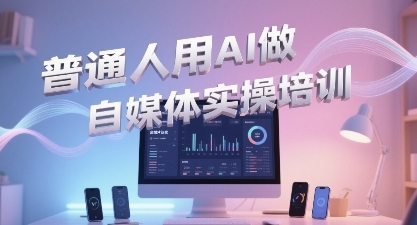 普通一个人用AI做自媒体，助你轻松开启AI自媒体创作之路-尤课网创