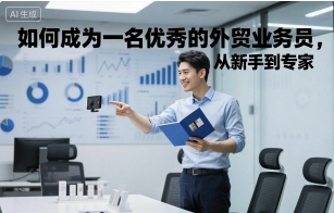 如何成为一名优秀的外贸业务员,从新手到专家-尤课网创