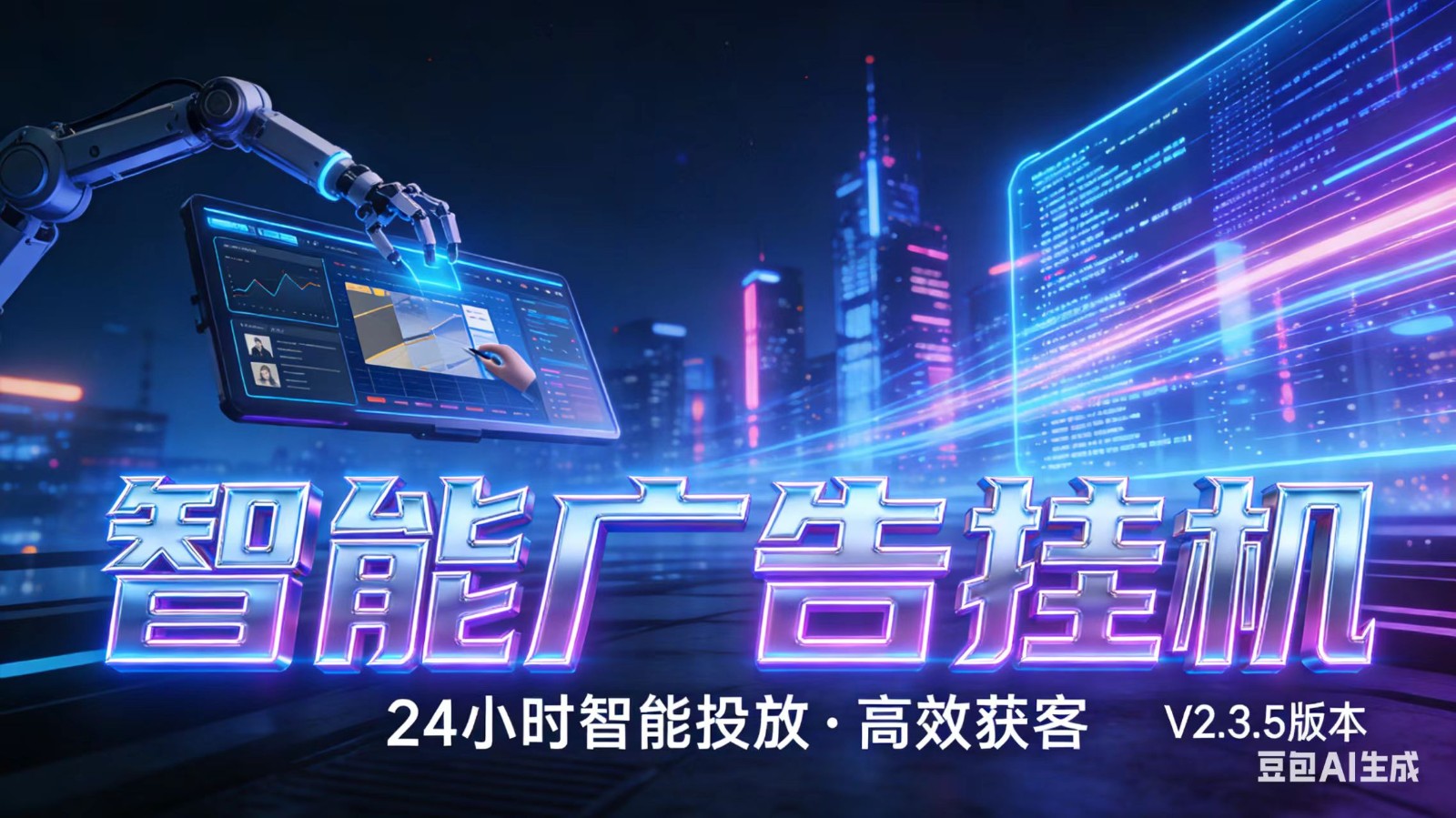 AI 广告云挂机 · 全域流量变现平台-尤课网创