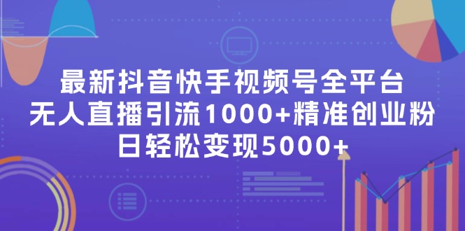 （11970期）最新抖音快手视频号全平台无人直播引流1000+精准创业粉，日轻松变现5000+-尤课网创