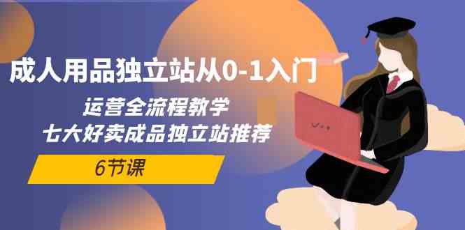 （10082期）成人用品独立站从0-1入门，运营全流程教学，七大好卖成品独立站推荐-6节课-尤课网创
