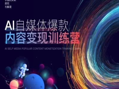 AI自媒体爆款内容变现训练营，20%底层逻辑，60%实操方法，20%案例拆解(即学即用)-尤课网创
