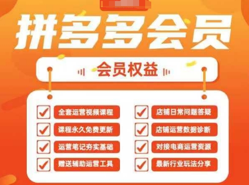 2025拼多多运营实战课，40节全流程教学，覆盖拼多多运营全链路-尤课网创