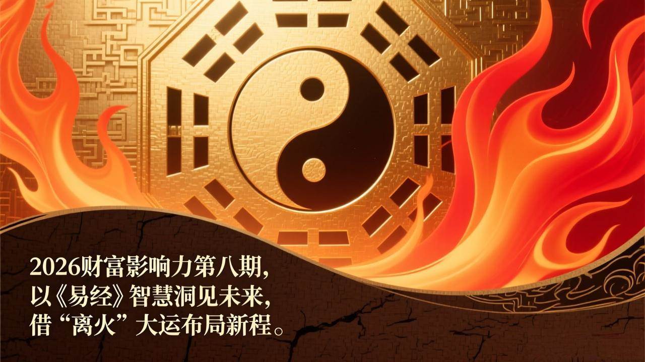 （17418期）2026财富影响力第八期，以《易经》智慧洞见未来，借“离火”大运布局新程-尤课网创