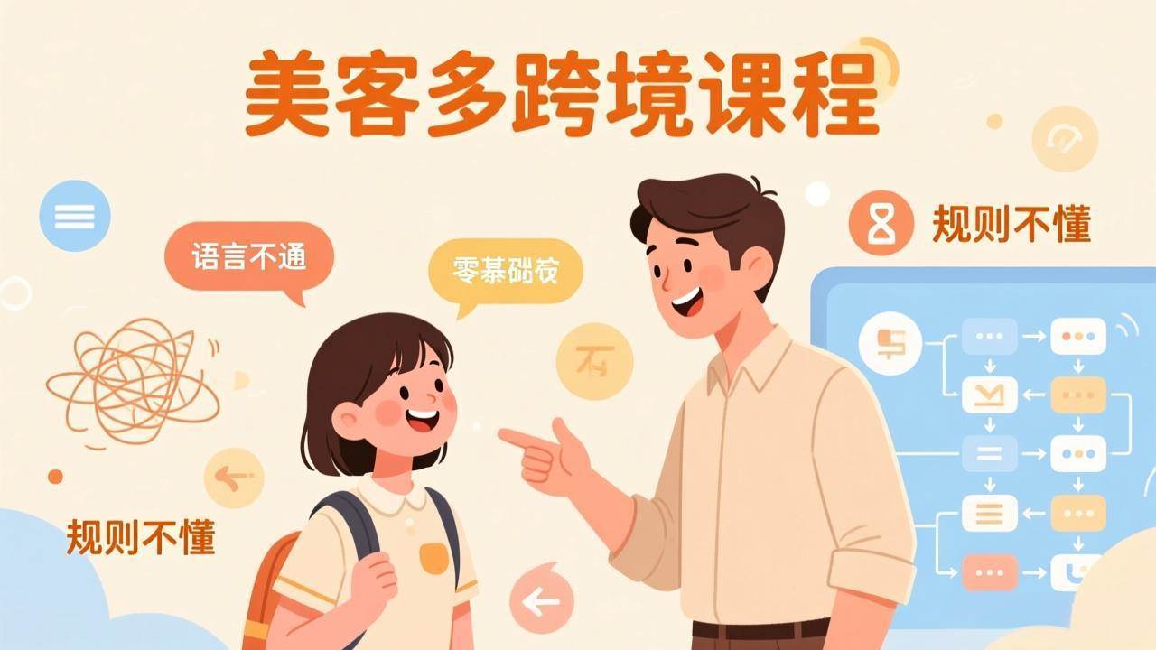 （17503期）怕语言不通、怕不懂规则？零基础小白也能做的美客多跨境课，手把手带你美客多开店稳赚-尤课网创