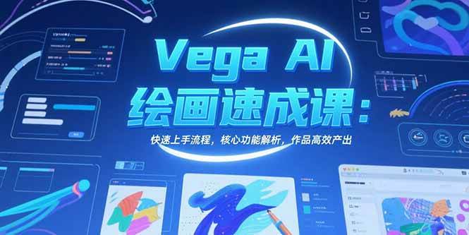 （15470期）Vega AI绘画速成课：快速上手流程，核心功能解析，作品高效产出-尤课网创