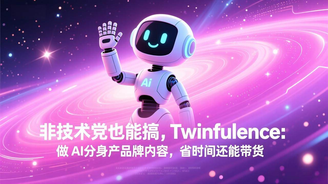 （17381期）非技术党也能搞!Twinfluence:做 AI 分身产品牌内容,省时间还能带货-尤课网创