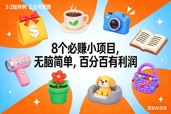 （17114期）8个必赚小项目，无脑简单，百分百有利润，副业首选，日入300+-尤课网创