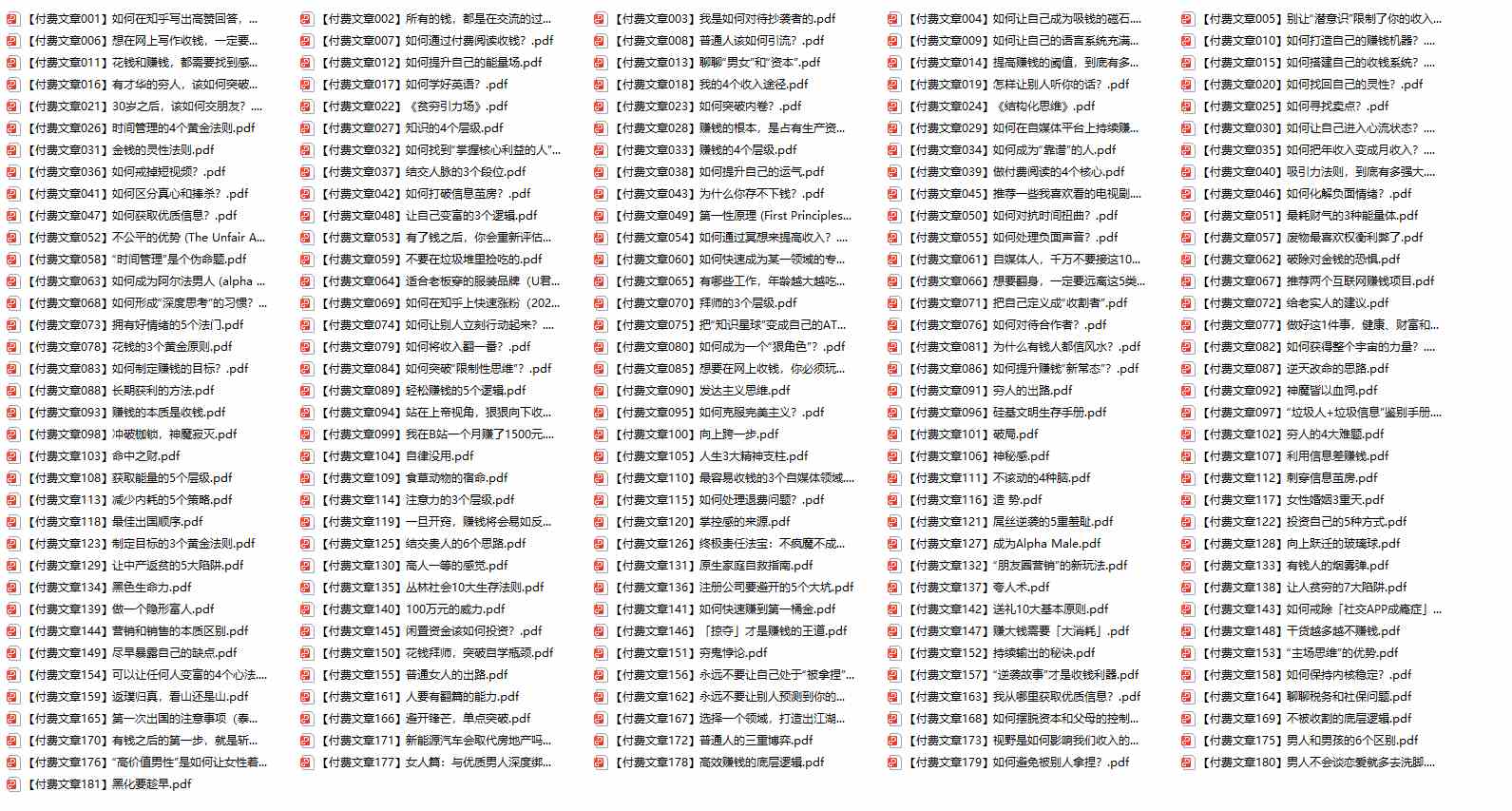 （9708期）赢在 8小时之外《付费文合集》成功者的底层思维之一 就是价值交换-尤课网创