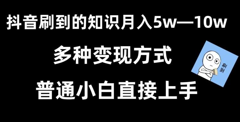 抖音刷到的知识，每天只需2小时，日入2000+，暴力变现，普通小白直接上手【揭秘】-尤课网创