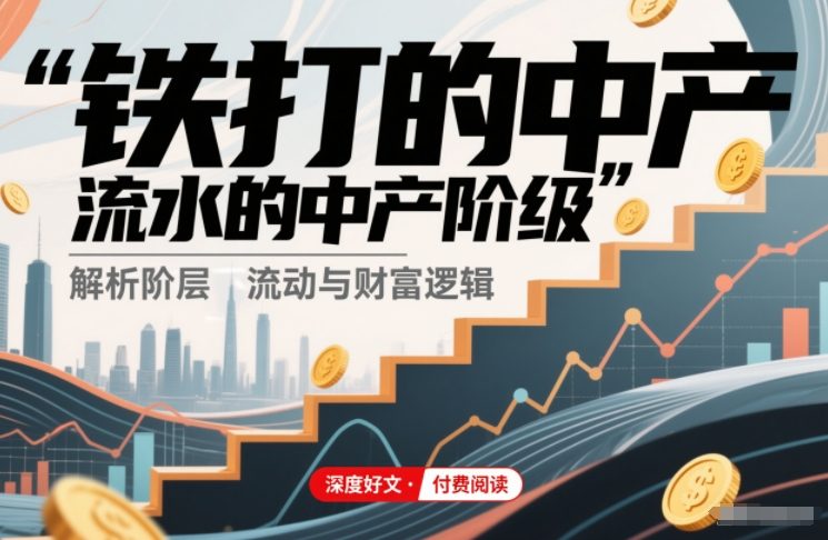 付费文章：铁打的中产，流水的中产阶级-尤课网创